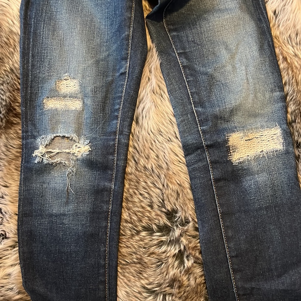 AG the legging ankle super skinny distressed jean- Size 24R - Picture 5 of 11